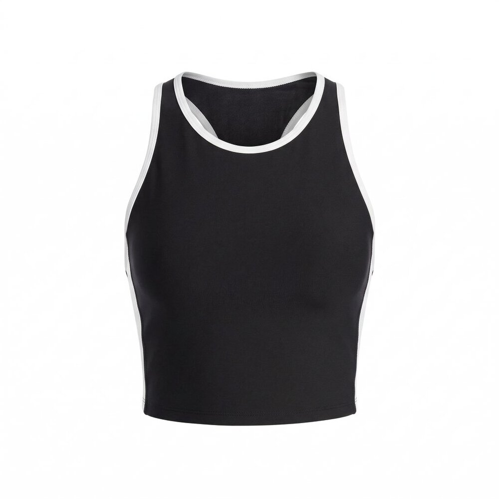 AQUA Longline Sports Bra Medium Support Activewear